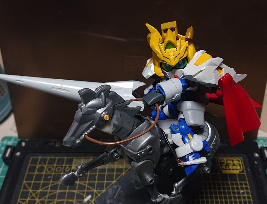 作ってて楽しかった!またサーヴァントモチーフのガンプラ作りたいですね~