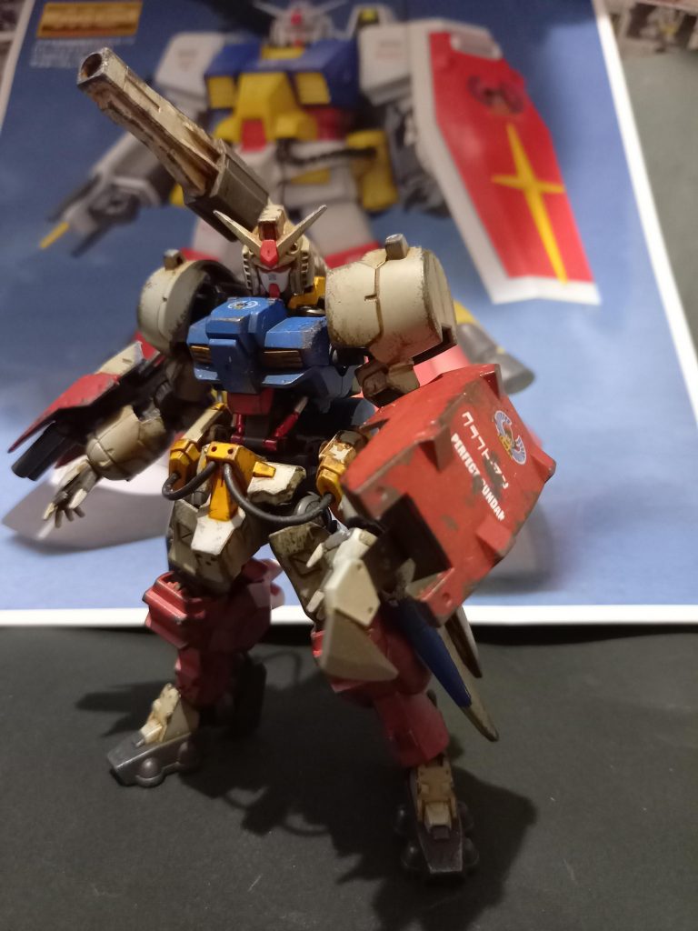 前回載せたパーフェクトガンダムアスタロトを再度改修してます。三度楽しんだアスタロトでした。