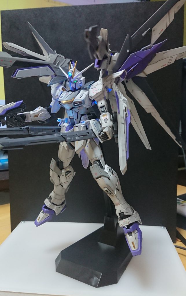 MGフリーダム2.0ウェザリング塗装–2枚目/制作者：@Kazon1221