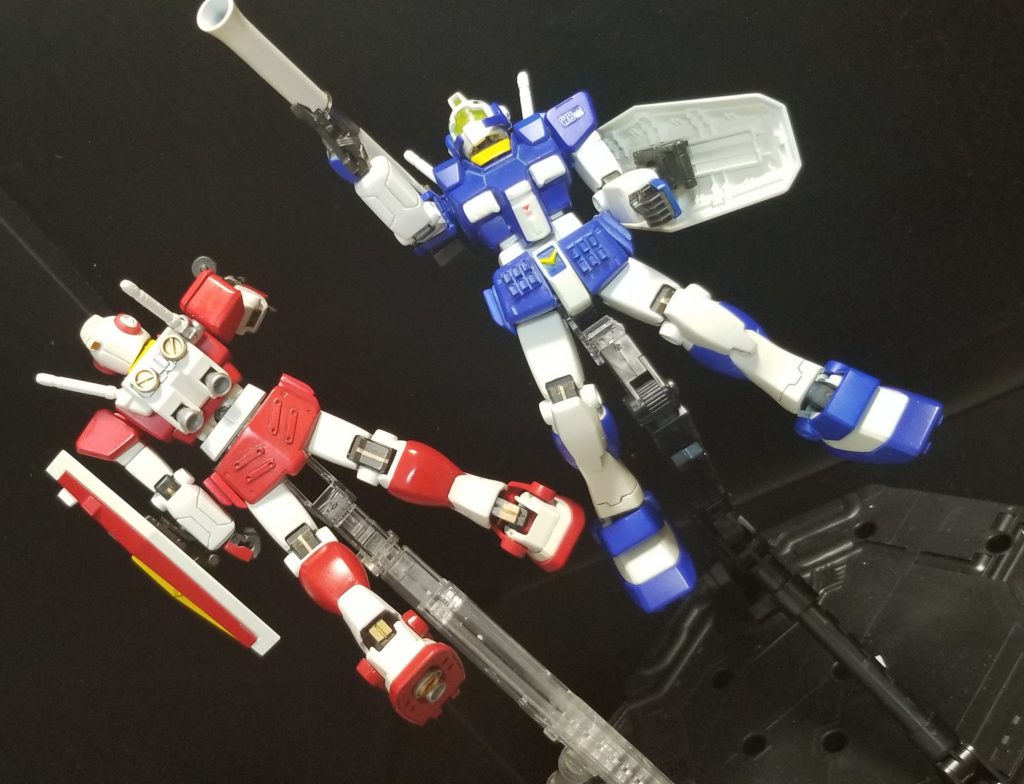 ホワイトベース隊 スレッガー・ロウ専用機&セイラ・マス専用機–3枚目/制作者：ケイ・シー