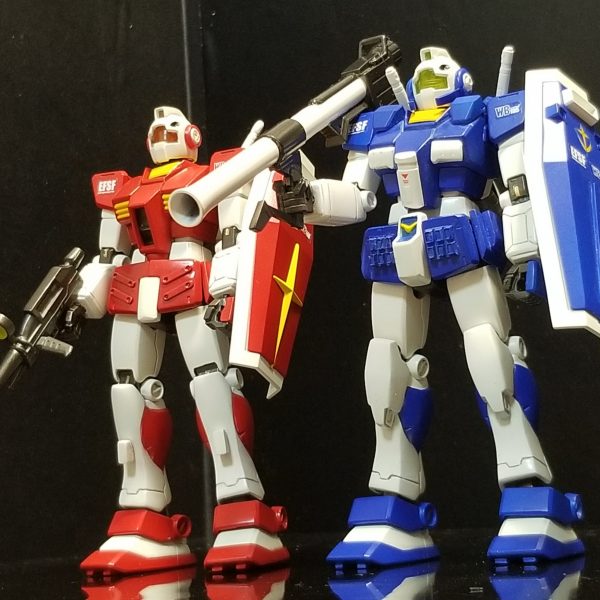 ホワイトベース隊 スレッガー・ロウ専用機&セイラ・マス専用機