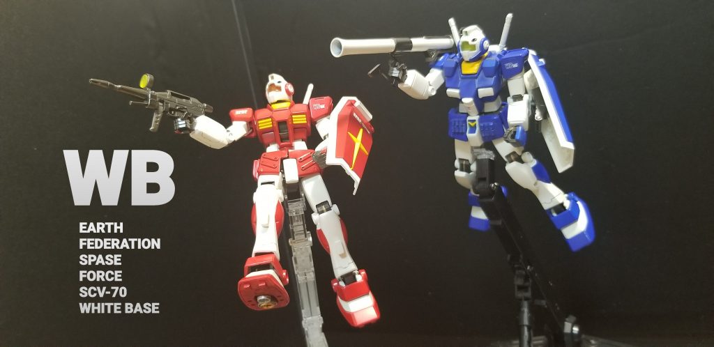 ホワイトベース隊 スレッガー・ロウ専用機&セイラ・マス専用機–4枚目/制作者：ケイ・シー