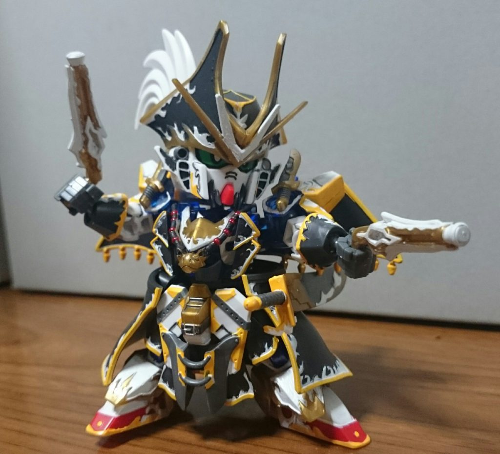 ・キリフィッシュ2丁拳銃！白いところは塗装っス