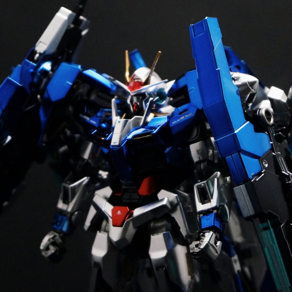【メッキ仕様】MG OOザンライザーセブンソード–2枚目/制作者：GUNPLUSTER LAB ｶﾞﾝﾌﾟﾗ専門のﾒｯｷﾗﾎﾞ