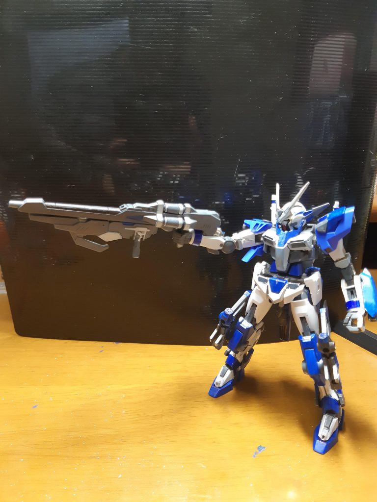 また、通常バージョンのイクシスのメイン武器となる「GNバスターライフルカスタム」も装備可能(通常バージョンはそのうちあげます…)