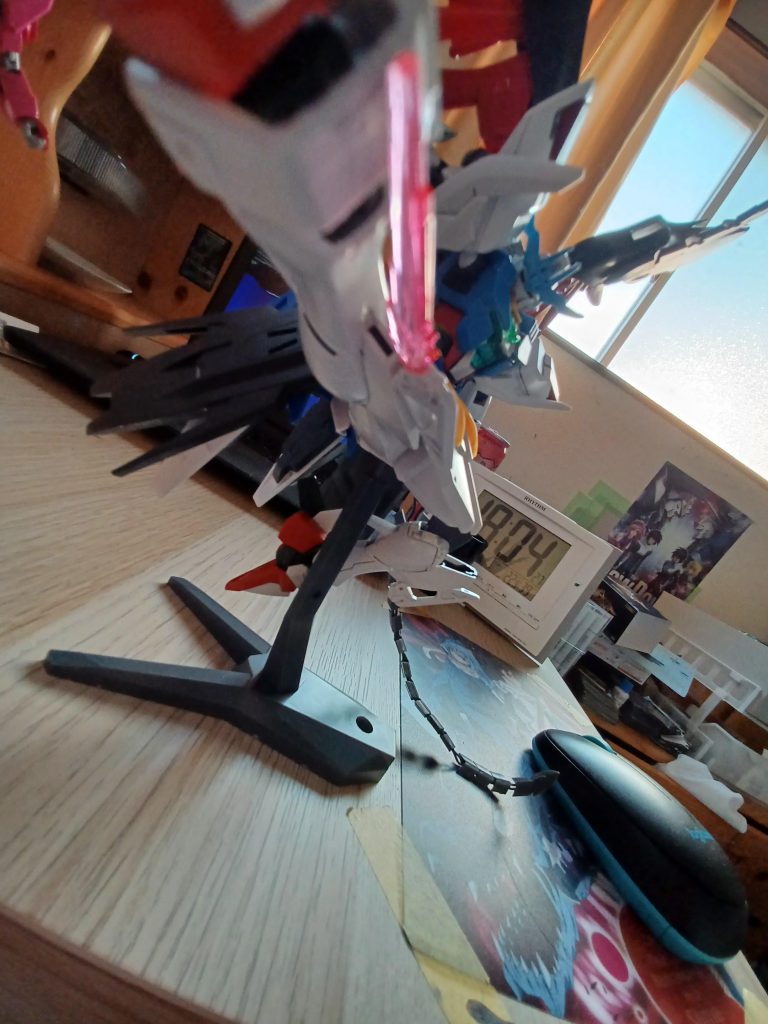 あっちなみにビームブーメランを膝に着けているのでアスランにバカ野郎キックされても大丈夫です👍w(アスランなら結局いろいろして打ち破ってきそうw)