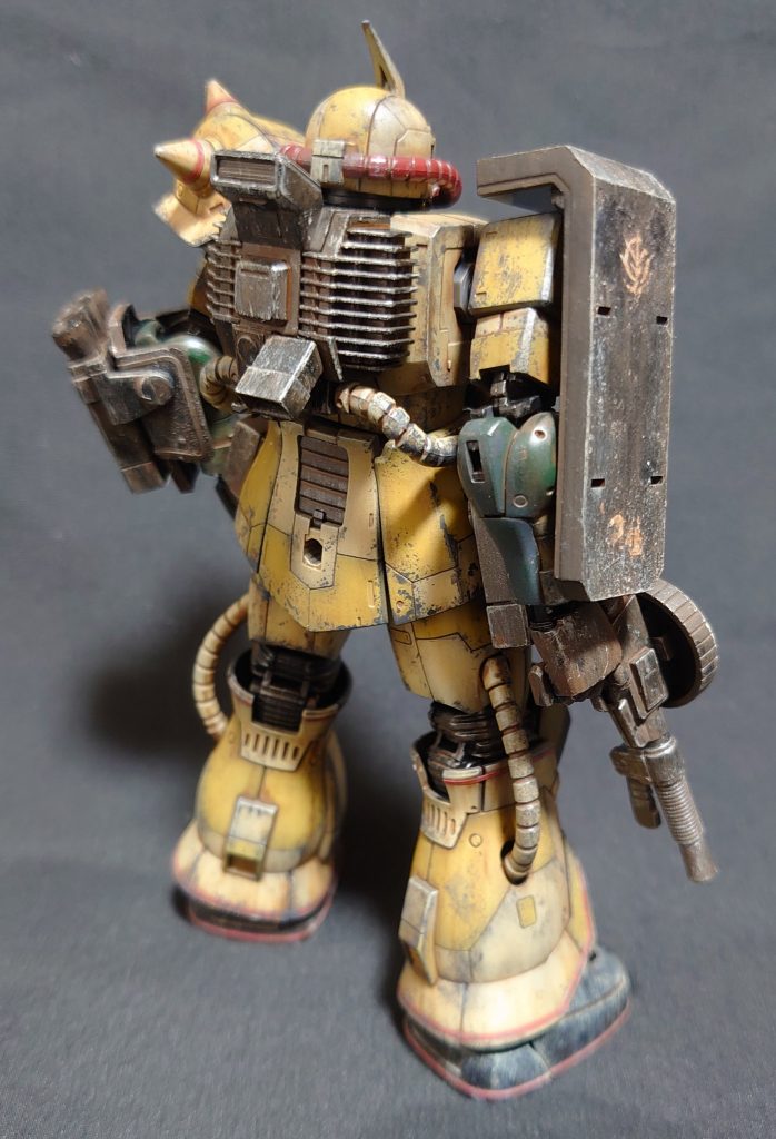 HG ザク・デザートタイプ–2枚目/制作者：haniansuz