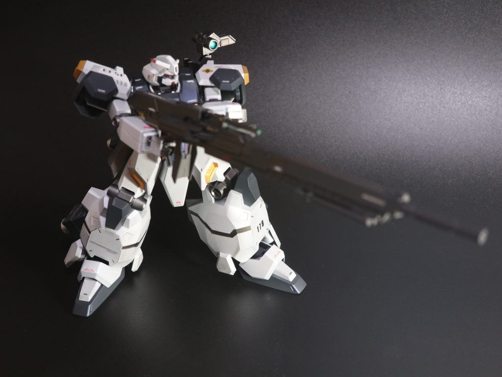 長距離狙撃装備肩はシールドから追加センサーへ装備変更