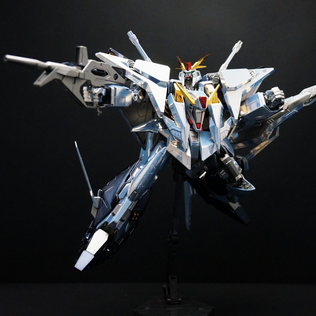 【メッキ】HGUC クスィーガンダム–5枚目/制作者：GUNPLUSTER LAB ｶﾞﾝﾌﾟﾗ専門のﾒｯｷﾗﾎﾞ