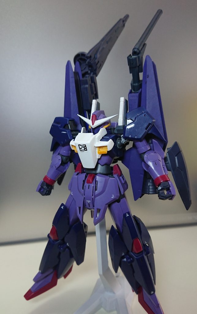 発射形態へ移行中。