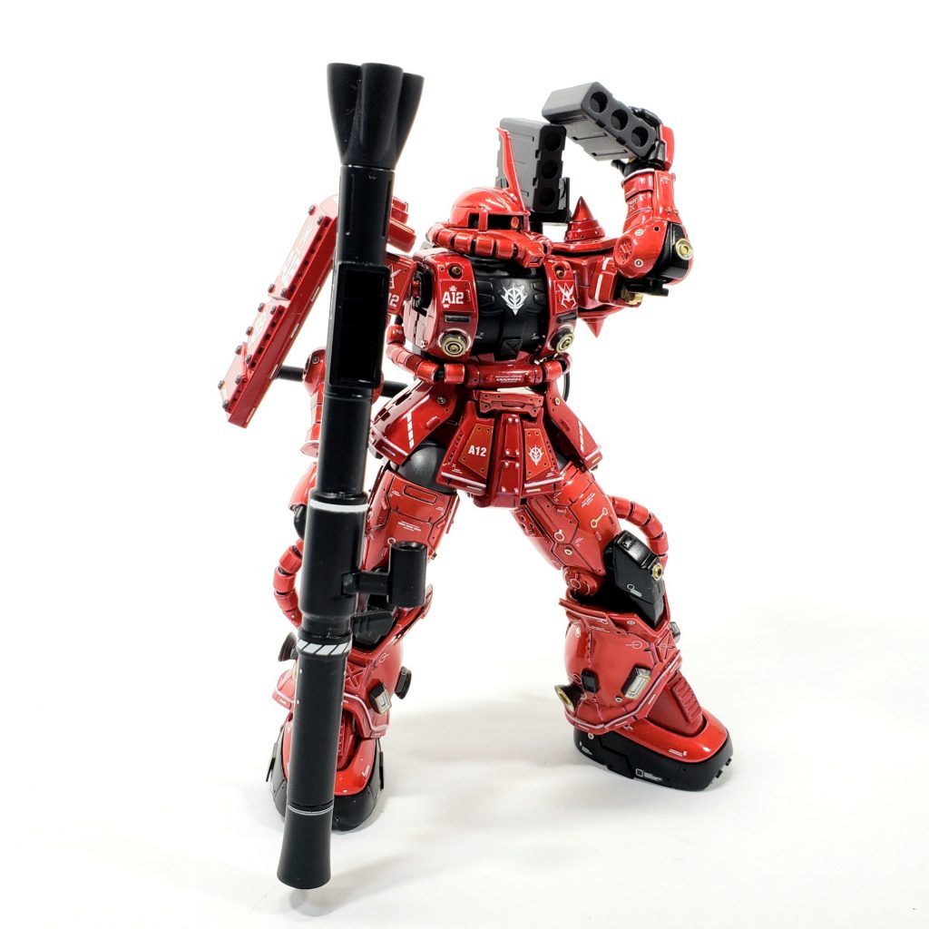 バズーカマガジンは背中に移動させてます。