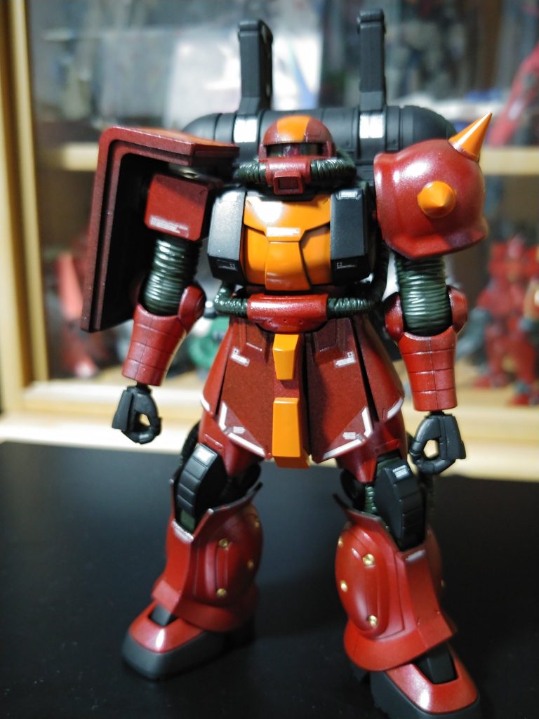 サイコザク乗らなければ、こんなん乗ってたのかな。エースがザクⅠって扱いは、無い。