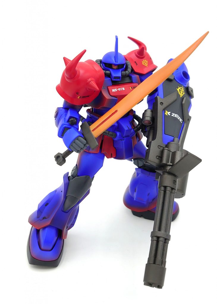 グフ・カスタム(EXAM搭載ニムバス機)–7枚目/制作者：シェフみたに