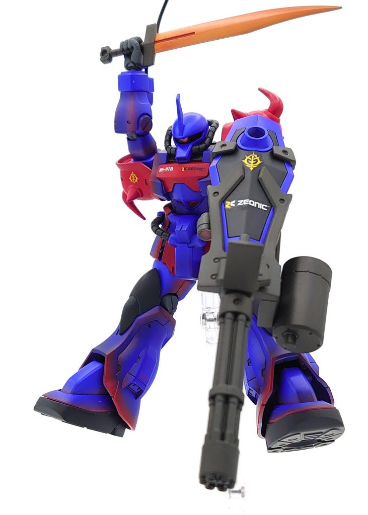 グフ・カスタム(EXAM搭載ニムバス機)–4枚目/制作者：シェフみたに