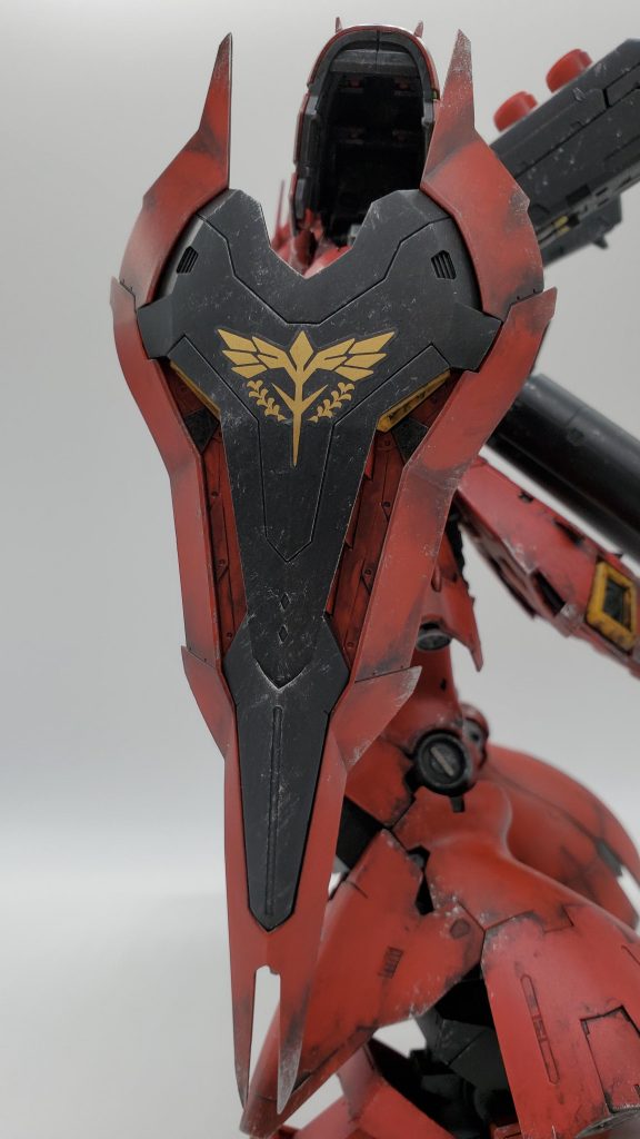 シールド、ここはもっと傷を多くしてもよかったですね。