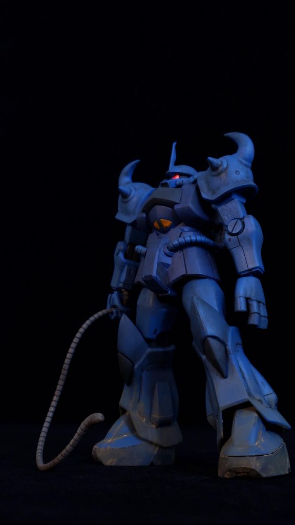 アオリで彩度上げての撮影。プロポーション重視のため、ほぼ可動無しでこのポーズ固定です笑