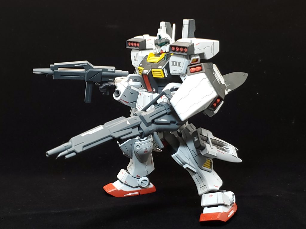 チェンジリングライフルは砲塔を1つのビームキャノンに変更しています