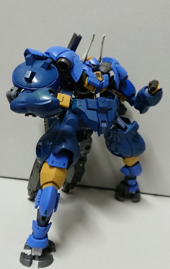 MS形態。ゴツい…。