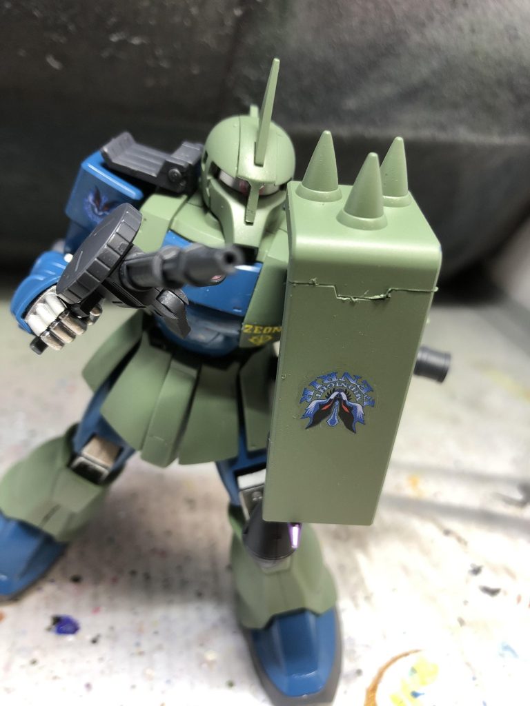 ザクⅠ(旧ザク)闇夜のフェンリル隊–2枚目/制作者：ジジさん