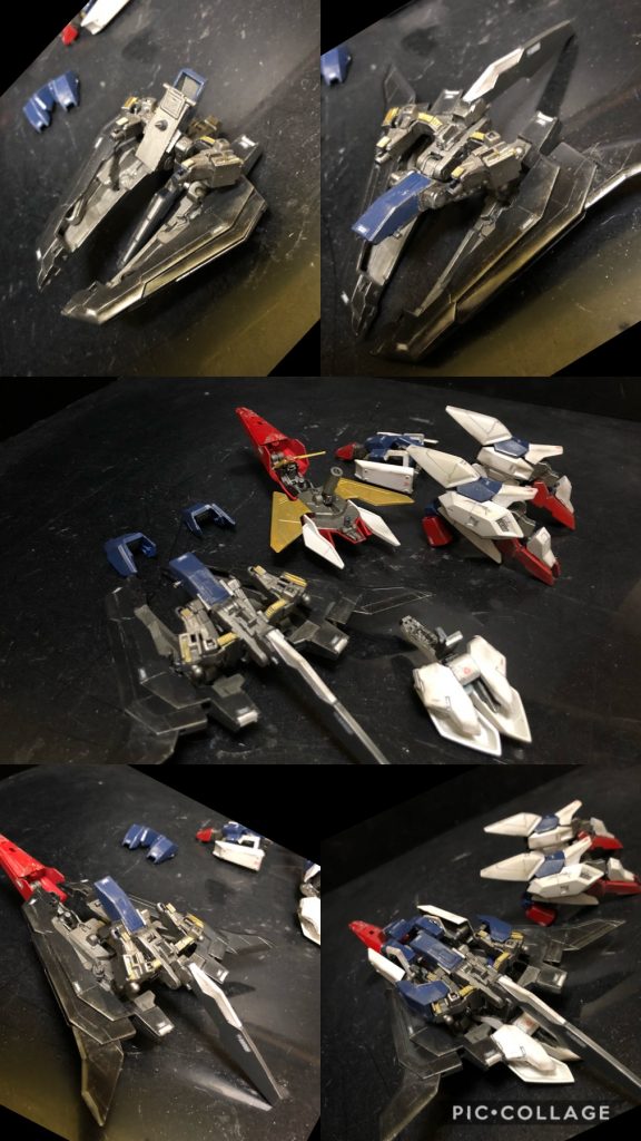 コアガンダムⅡ-フェイクゼータアーマー–5枚目/制作者：oyz (オイズ) 可変開発室長