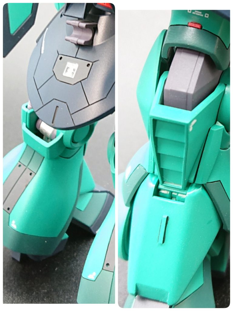 パネルラインで塗り分け 間接もスターブライトジュラルミンで塗装