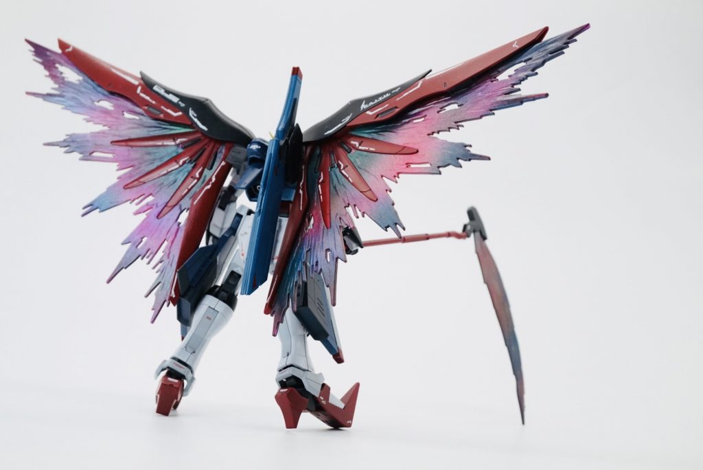 後ろ姿もかっちょいい!(元パーツが)