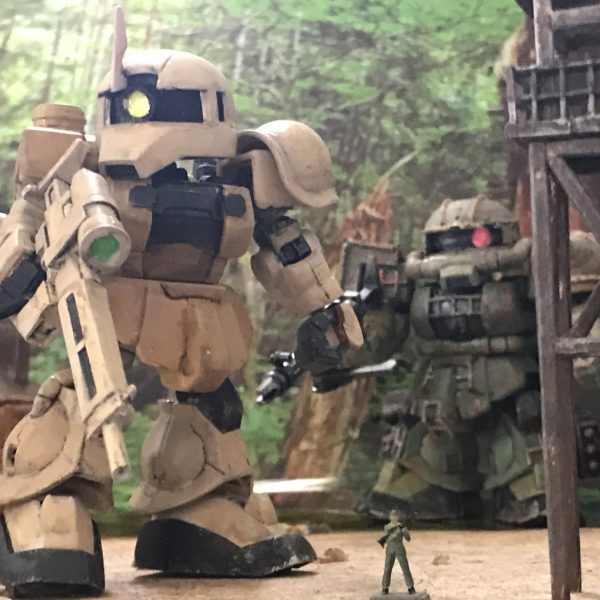 SD ザクⅠスナイパータイプ(ヨンム・カークス機)