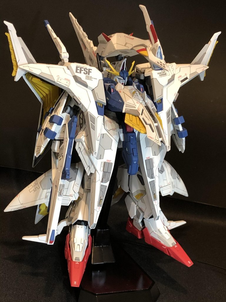 塗り分けのバランスを考えて、やり過ぎない程度にしました。