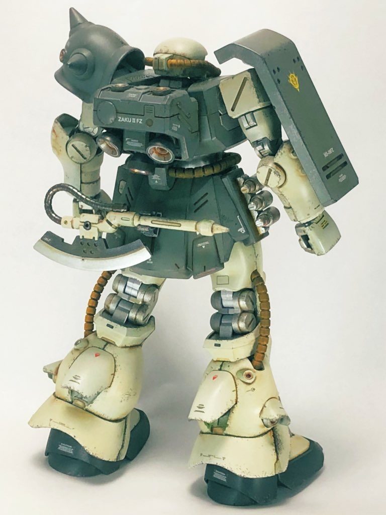 ポリキャップもABSも無いので気兼ねなく塗装できるのはありがたい仕様。