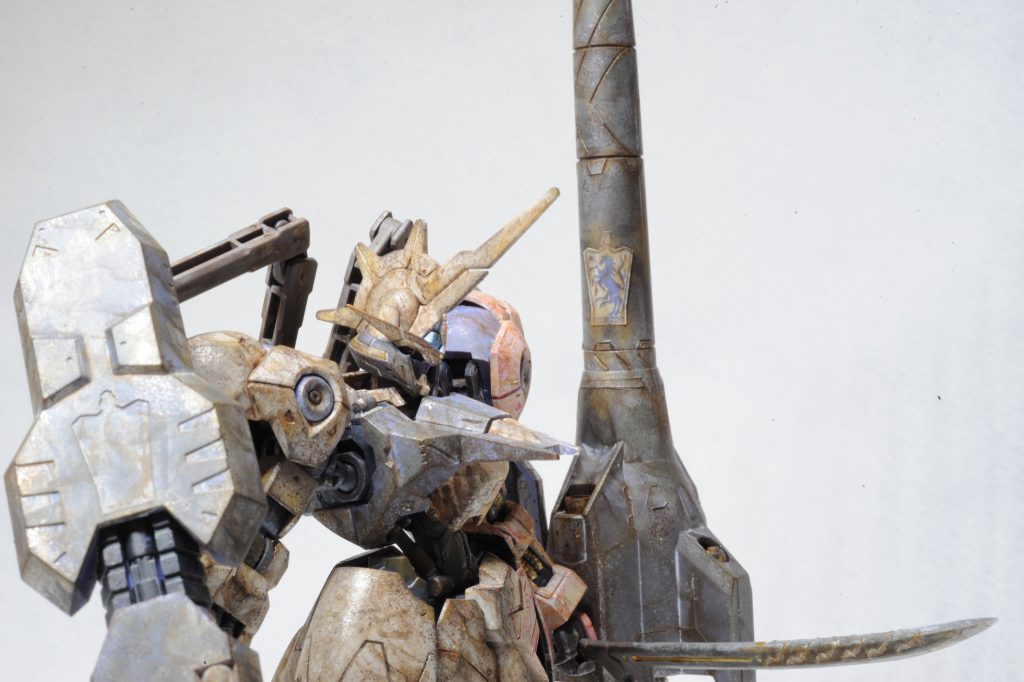 【妄想設定:ストーリープロット】マクギリス・ファリド事件後、残党による最大規模のテロが勃発。ガエリオはテロ鎮圧部隊として宇宙にあがり、キマリスヴィダールに乗り込んで自ら戦場に立っていた。