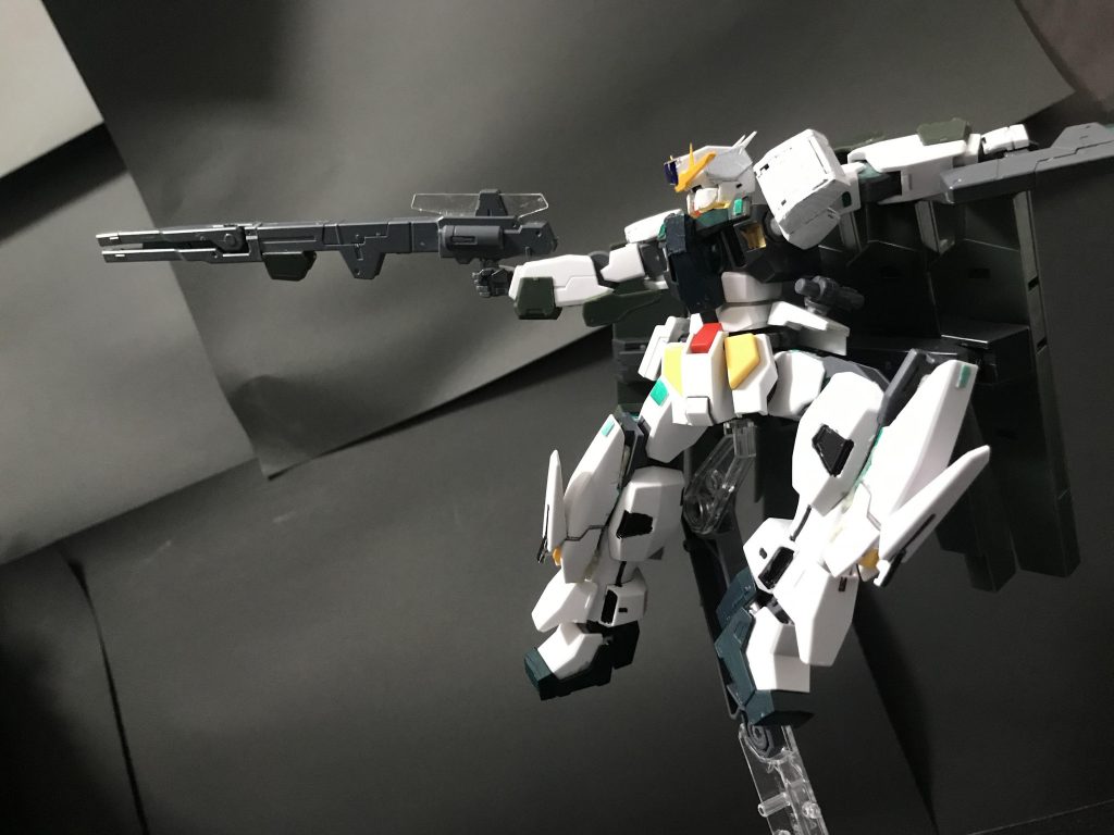 GNダブルビームライフルII長いです同じサイズ