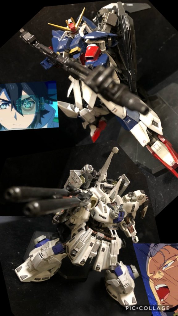 シロッコ「そんなモビルスーツで…このジ・Oと対等に戦えると思っているのか！」ヒロト「くっ....！ジ・Oの改造機...！かなりのパワーとスピードだ...！」シロッコ「エゥーゴの主力たるΖガンダムとてこの程度か。フ…ハハハハハ！」ヒロト「....今だ！」シロッコ「何！？動けん！？ゼータめ！ヤツの新兵器だとでも言うのか！？」ヒロト「....ワイヤートラップだ。」シロッコ「バカな！？そんなモノを仕掛ける時間は無かった筈！」ヒロト「そうだ。対峙してる時に隙は無かった。」シロッコ「まさか！戦闘前に、あらかじめトラップを仕掛けておいたとでも言うのか！？」ヒロト「そうだ。ユーラヴェンのセンサービットをあらかじめ展開しておいた。」シロッコ「まさか！この私が、その様な手にかかるとは！？あの少年ならそんな戦いはしない筈！貴様は誰だ！！」ヒロト「....。」シロッコ「答える気はない！という事か！」ヒロト「....悪いが、消えて貰う...。」シロッコ「おのれ！！動け！ジ・O！ええい！何故動かん！！ぬおおおおおーーーーっっ！！」