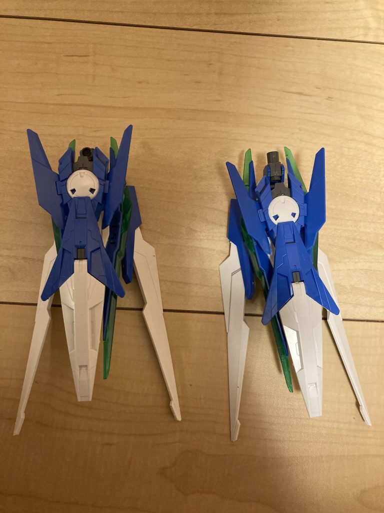バックパック パーツこの部分は、割といい感じに組み合わせて出来たので気に入ってます!