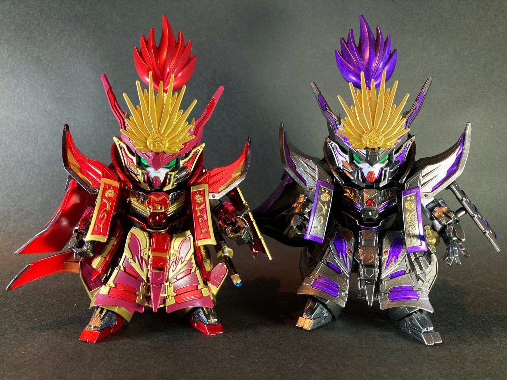 SDWヒーローズ、絶賛放映中・新キャラ目白押しで興奮冷めやらぬ毎週を過ごしています。信長3体目を作りそうな勢いもありましたが、劇中に新たな戦国武将ガンダムも次々登場しておりますので、そちらのオリジナル製作等もして参りたいモチベが上がって来ています。とりあえず目下は今週末発売のSDWヒーローズ・軍馬🐴がとても楽しみです。以上、閲覧頂きありがとうございました。