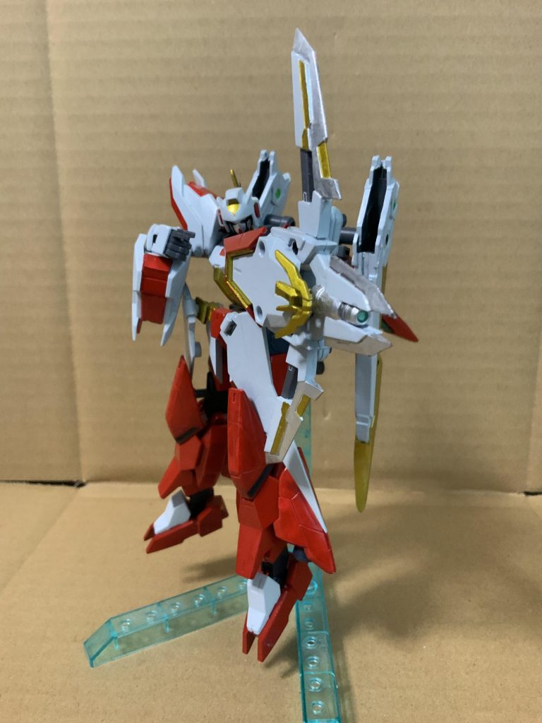 ヒナタの必殺技ということです弓装備形態です。