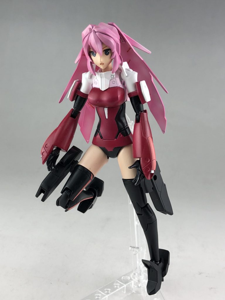 戦闘モード‼️ピンクの髪型　ラクスかアリスギアっぽくなっちいました。 