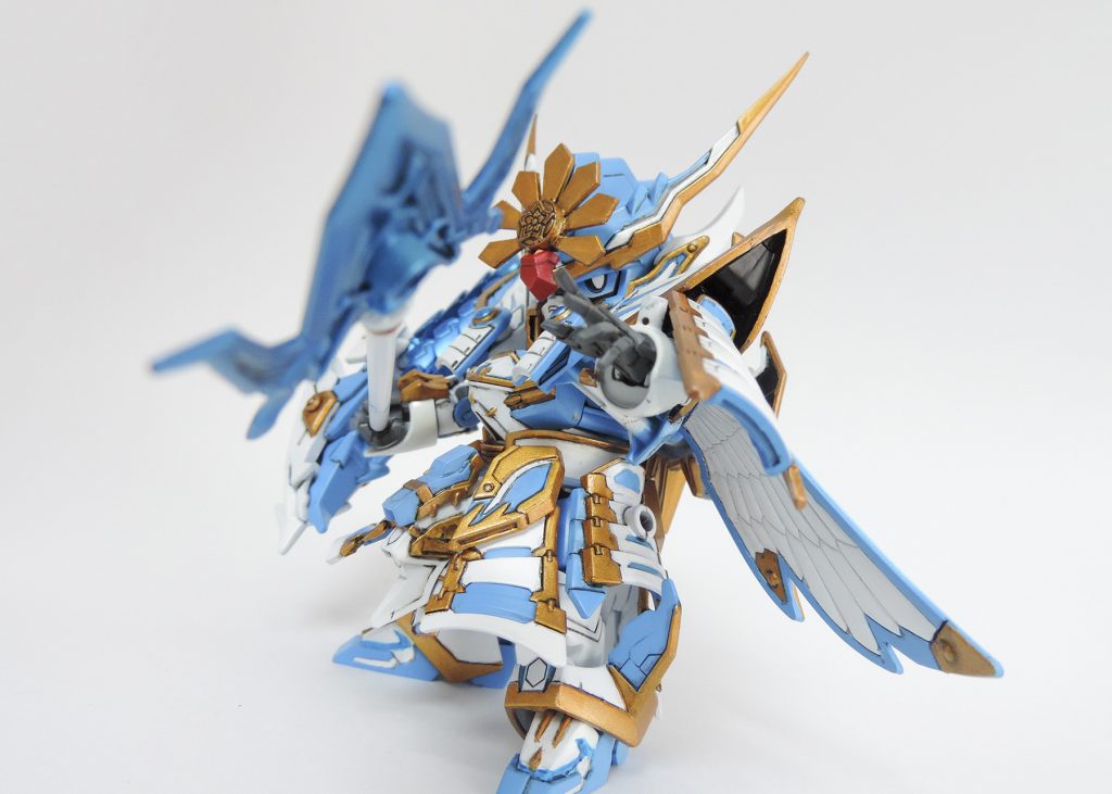 五飛が登場するエピオンパイが演者なので、トライデントはもちろん張郃アルトロンから。