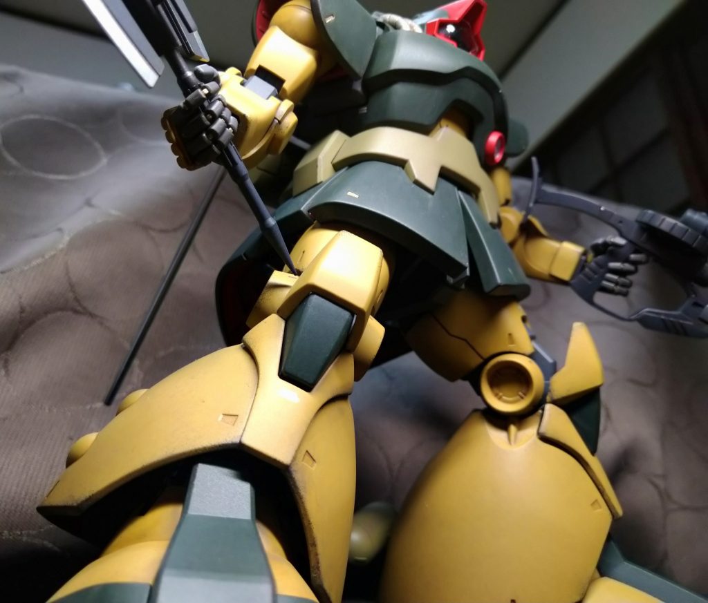 途中地面に落下させてしまい、リアルダメージが入っていますが、何かいい感じだったのでそのままです。