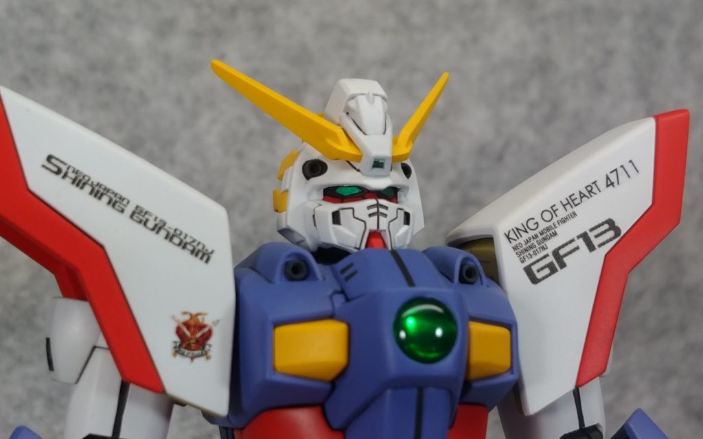 MG シャイニングガンダム–4枚目/制作者：しろもももぐ