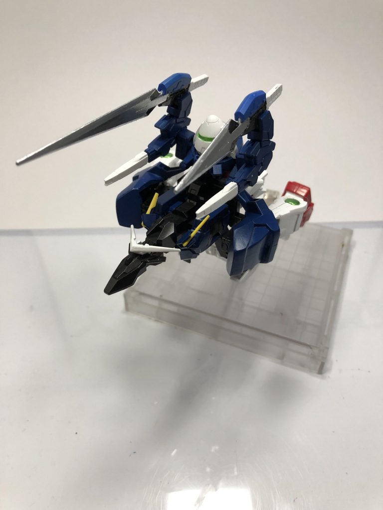 エクシアアーマー単体だとこんな感じです上手く纏まったかなーと