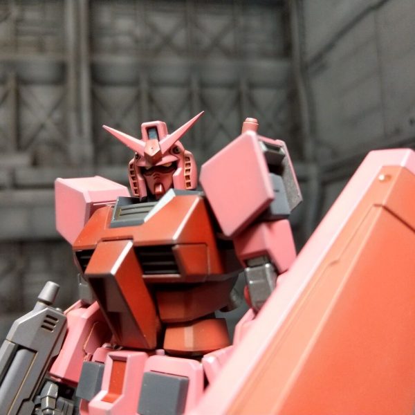 エントリーグレードガンダム小改造キャスバル専用ガンダム