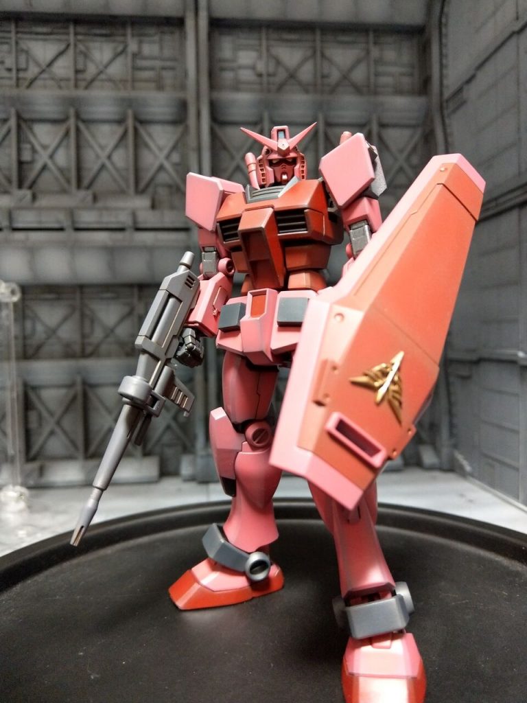 エントリーグレードガンダム小改造キャスバル専用ガンダム–2枚目/制作者：nikoniko