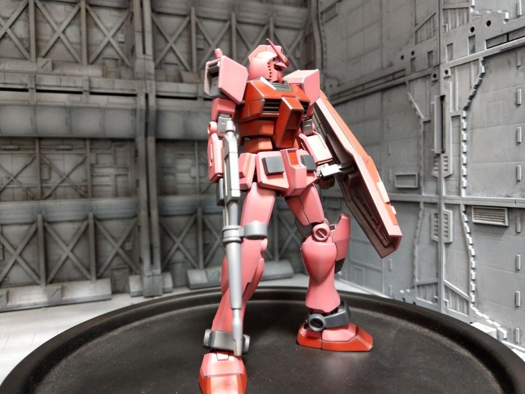 エントリーグレードガンダム小改造キャスバル専用ガンダム–3枚目/制作者：nikoniko