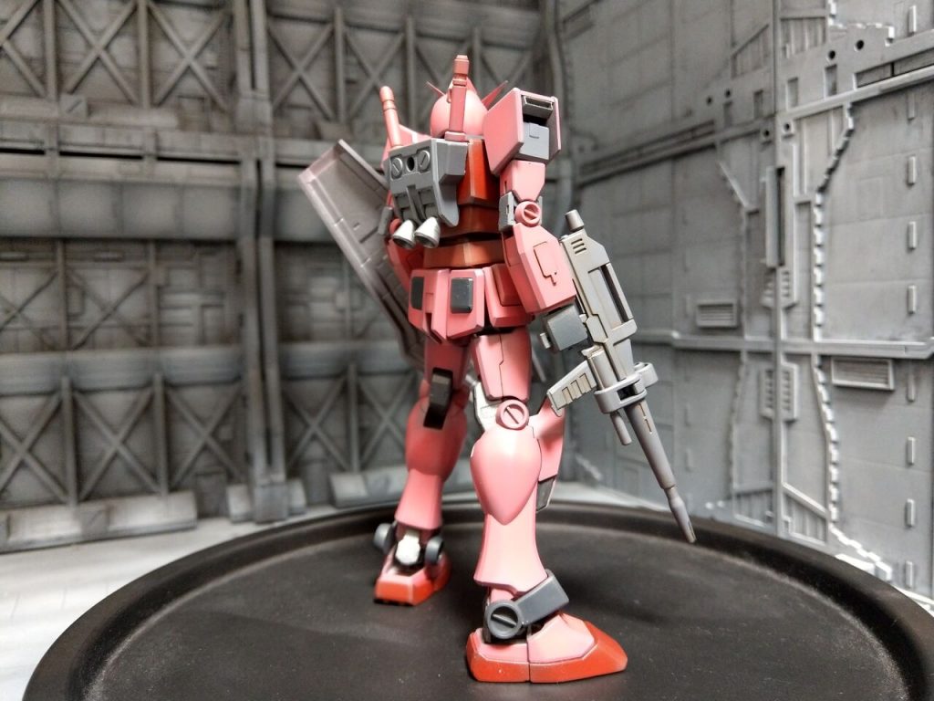 エントリーグレードガンダム小改造キャスバル専用ガンダム–4枚目/制作者：nikoniko