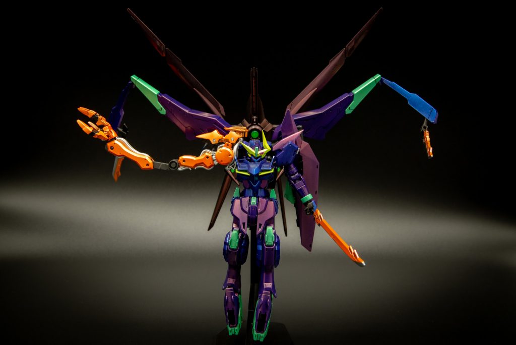 Xコネクトを展開し、紅蓮の決めポーズ笑笑