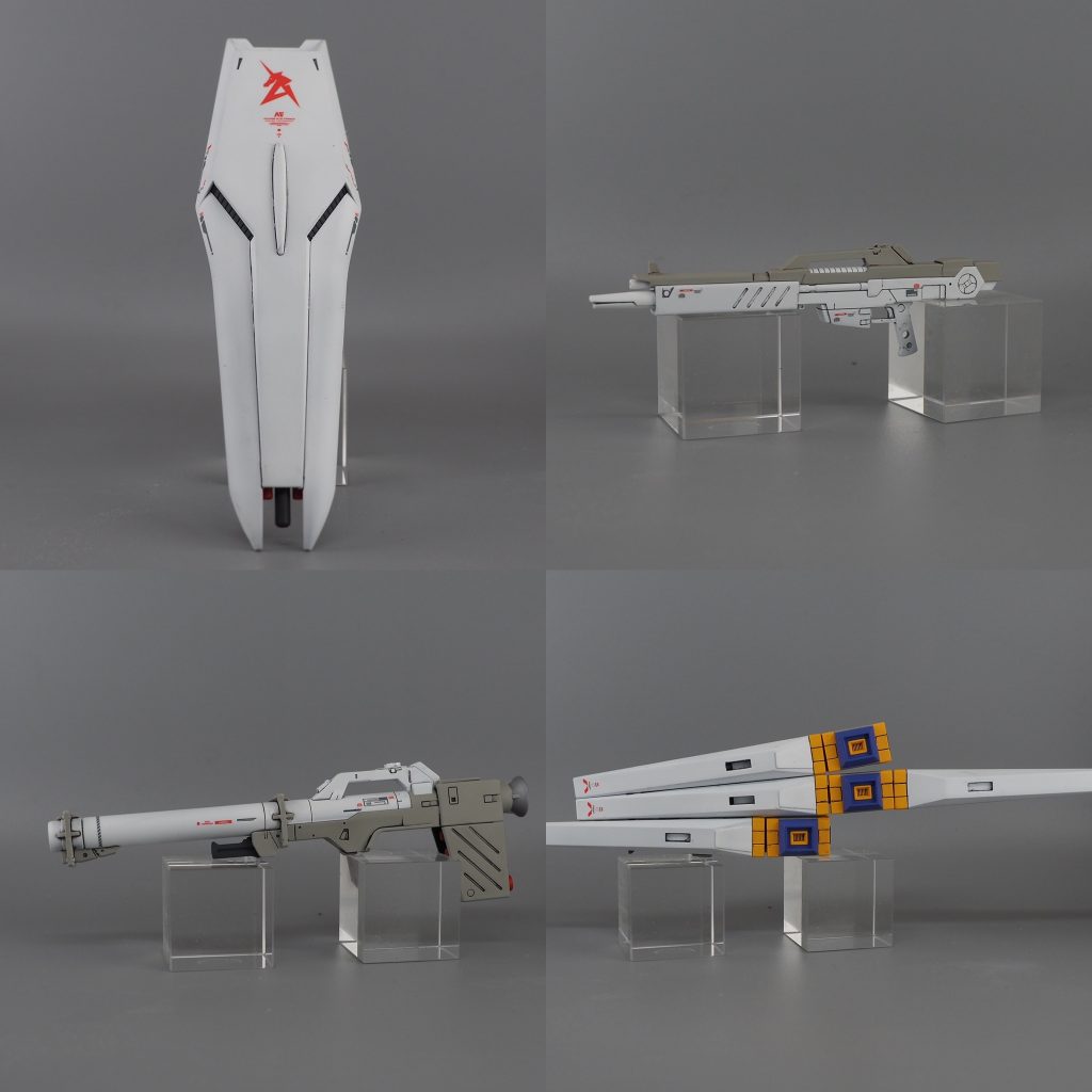 武器は特に変更無し。ストレート製作です。