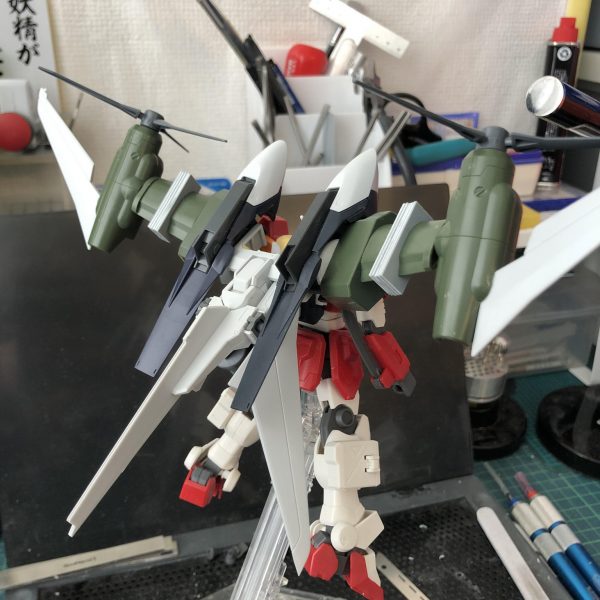 ヘビーアームズ あったら一度はやりたくなりますよね。ダムゼルフライ風…放置中ですが…（2枚目）