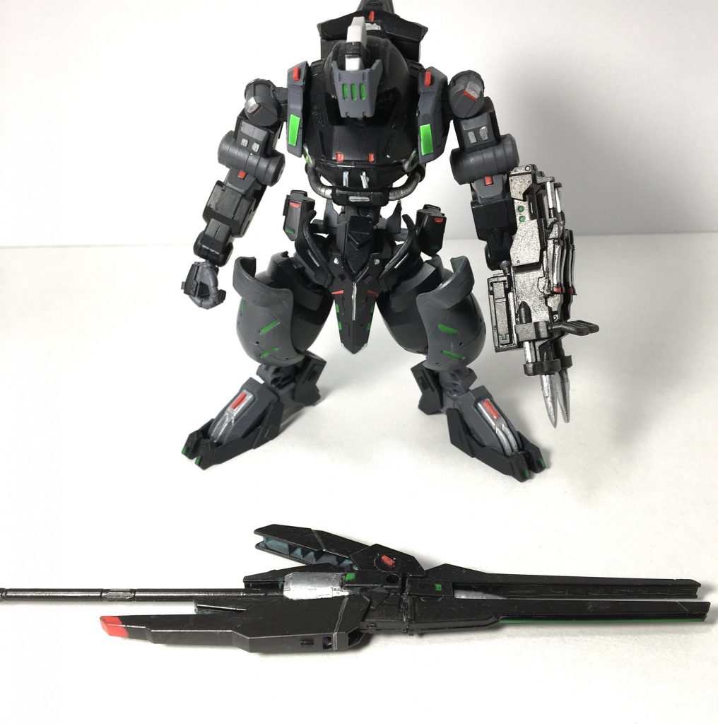 左腕一体型2連パイルバンカー