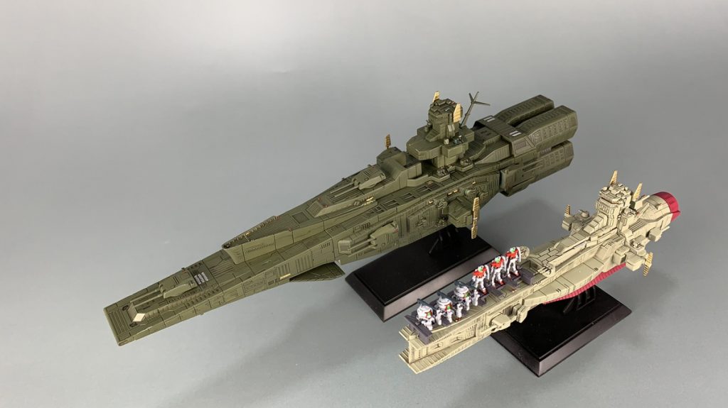 EXモデル　マゼラン　サラミス–5枚目/制作者：ガンダムラボ