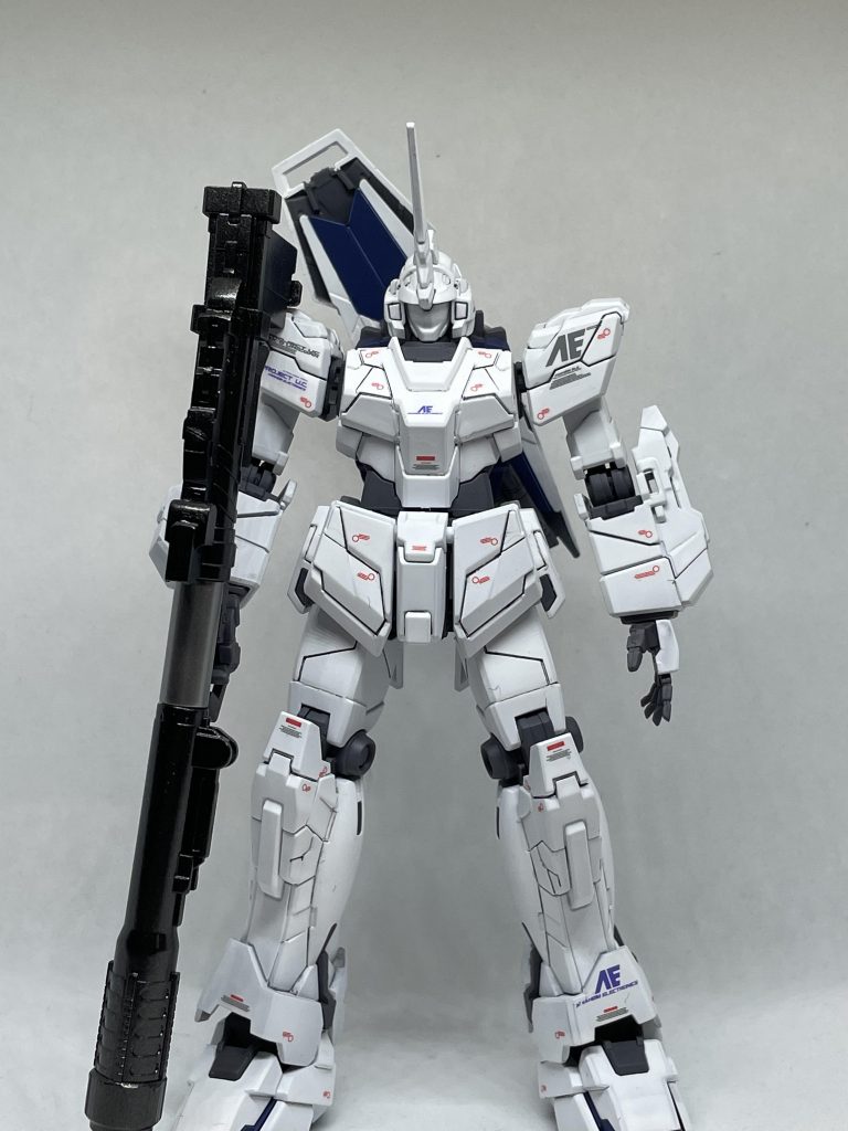 ユニコーンガンダム  hguc  全塗装–5枚目/制作者：M